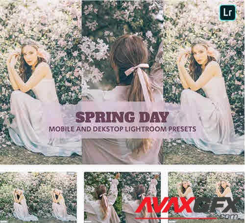 Spring Day Lightroom Presets Dekstop and Mobile - V8LHQSB