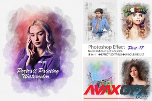 Canvas Art Photo Effect Template Part 17