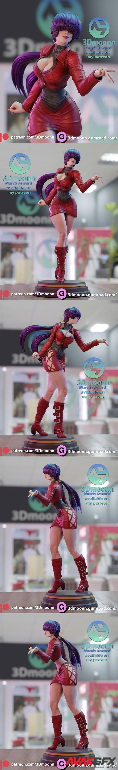 3DMoonn - Shermie KOF 3D Print