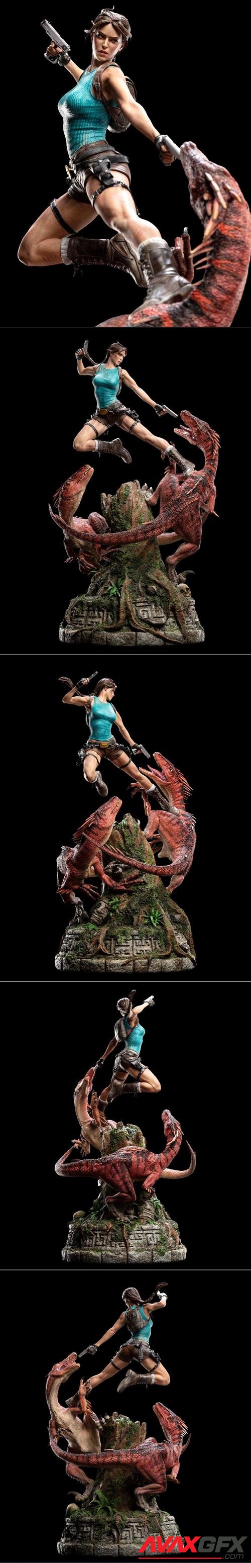 Lara Croft the Lost Valley 3D Print