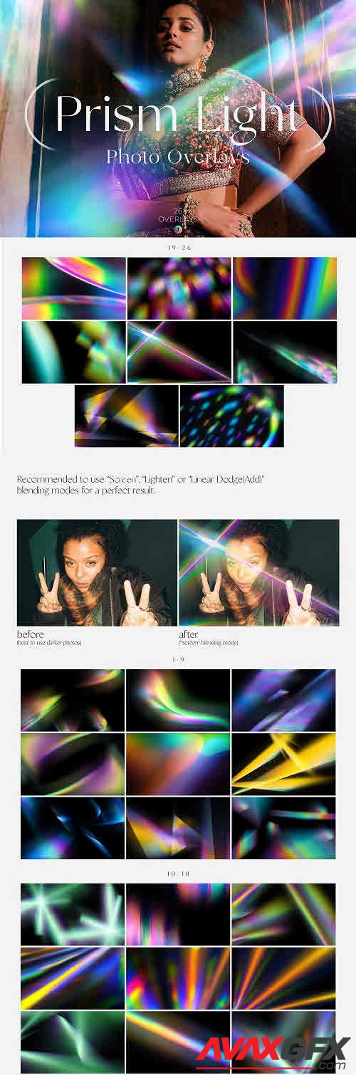 Prism Light Photo Overlays - 13435208