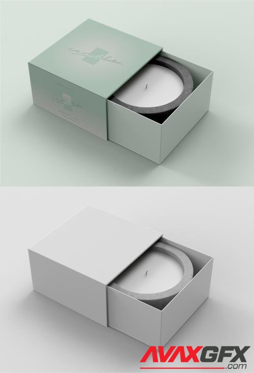 Candle in Box Mockup 456090663 [Adobestock]