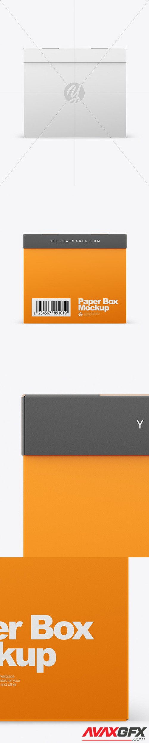 Paper Box Mockup 45922 [TIF]