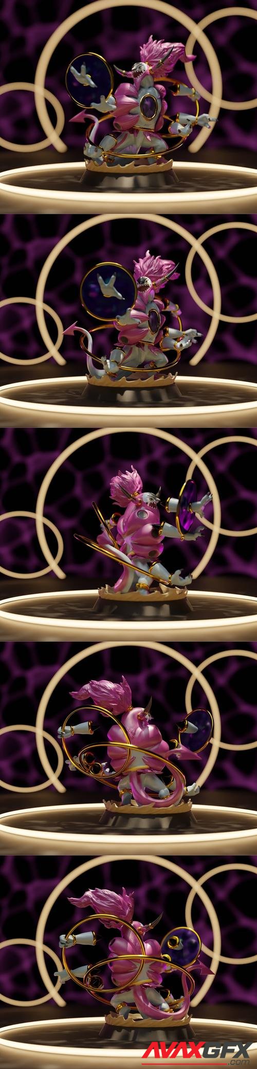 Hoopa Unbound 3D Print