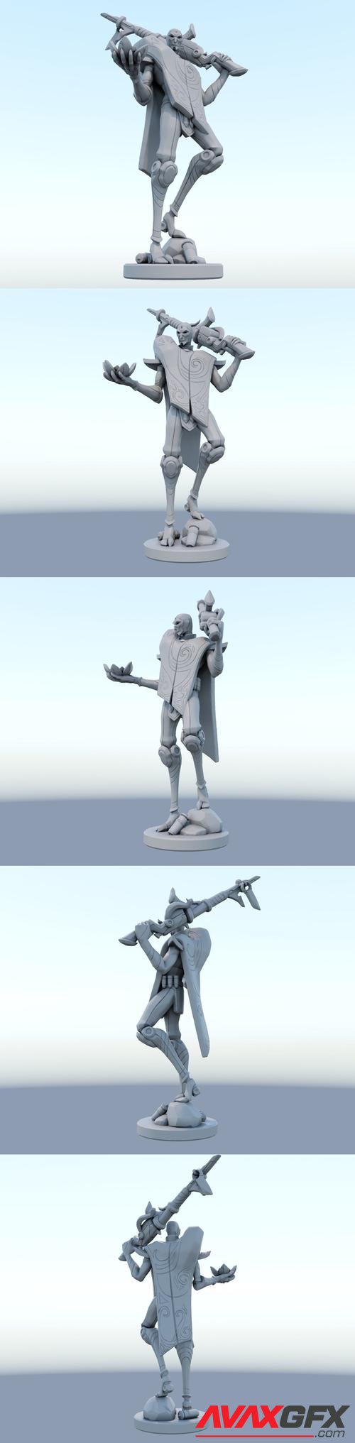 Jhin League of Legends 3D Print