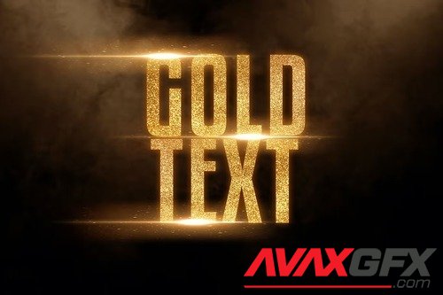 Gold Text Effect [PSD]