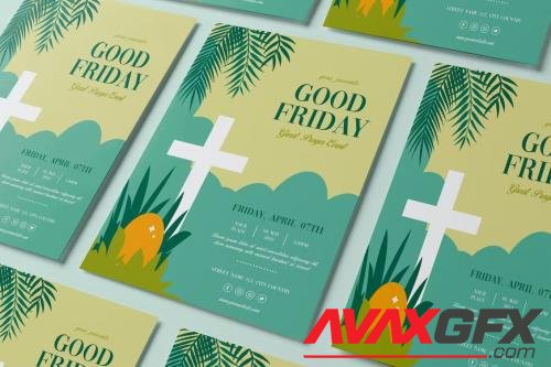 Flyer Good Friday [AI, EPS]