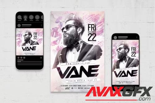 DJ Flyer Template [PSD]