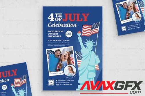 4th July Flyer Template [AI, EPS]