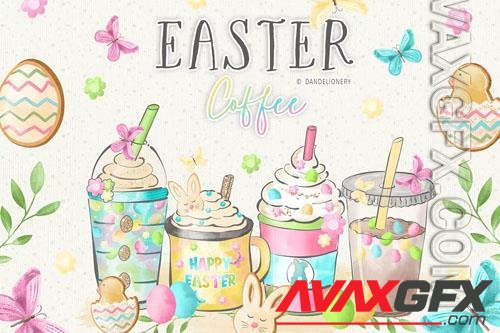 Easter Coffee design [PNG]