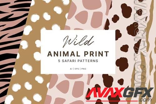 Wild Animal Patterns Collection [EPS]