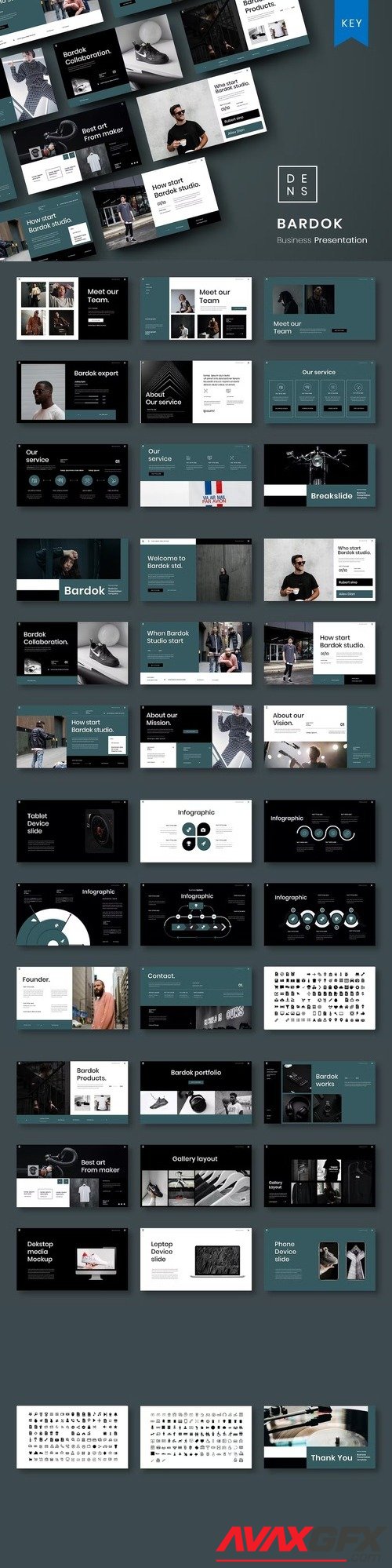 Bardok – Business Keynote Template [KEY]