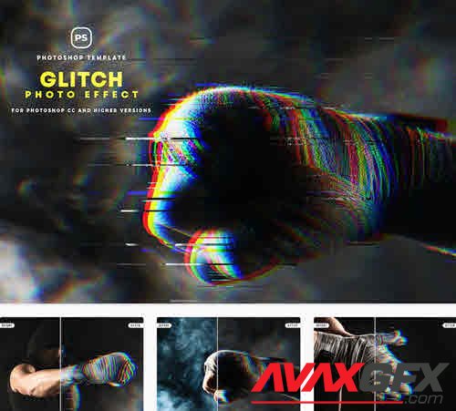 Glitch Photo Effect - MGHF3CH