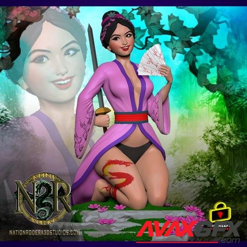 Nation Rodera - Mulan 3D Print