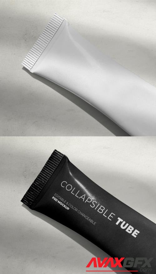 Editable Collapsing Tube Mockup 440290063 [Adobestock]