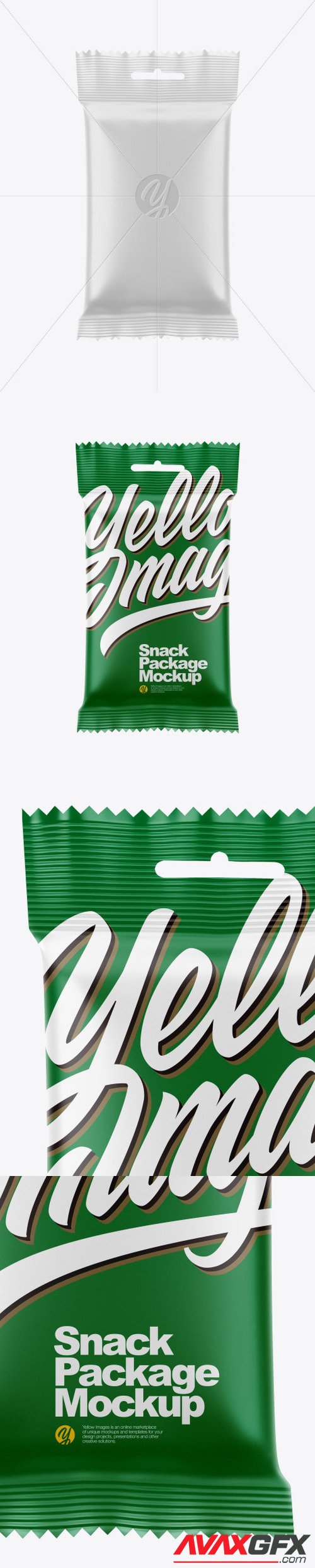 Snack Package Mockup 50399 [TIF]