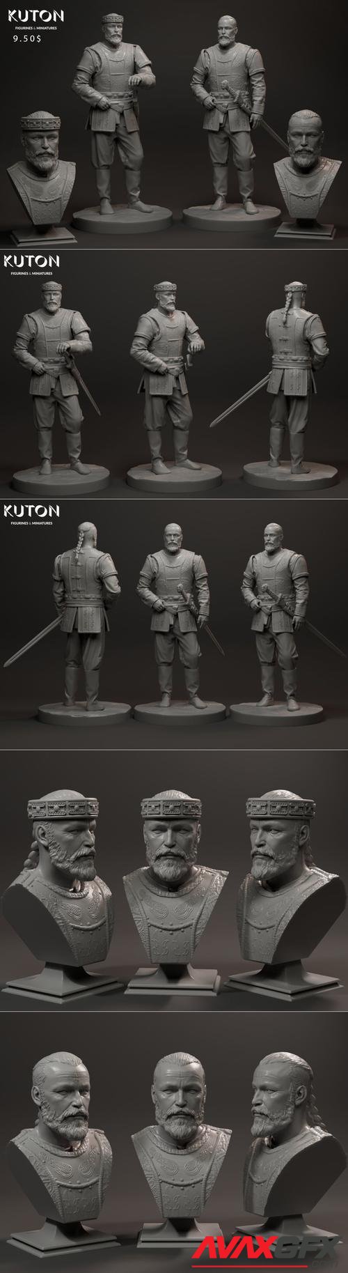 King Harald 3D Print