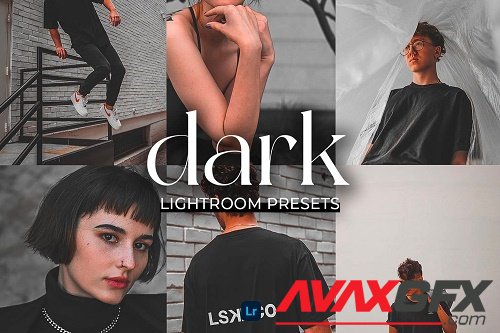 8 Dark Lightroom Presets  - 2465770