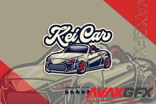 Kei Car Automotive Transportation Logo vol 3