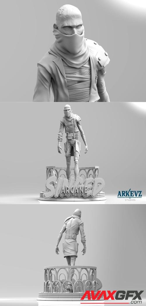 Singed - Arcane 3D Print