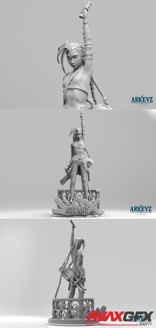 Jinx - Arcane 3D Print