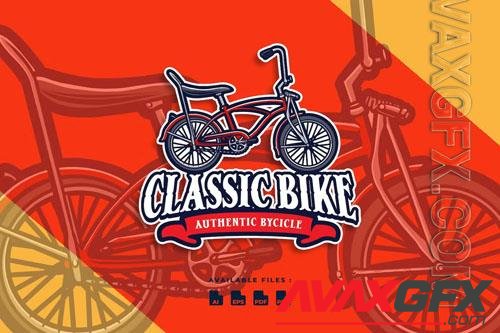 Classic Bike Illustration Logo