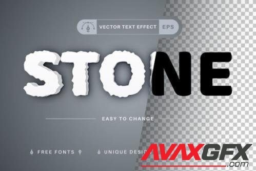 Stone - Editable Text Effect - 13467195
