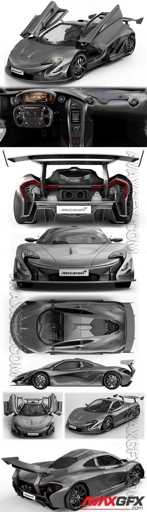 McLaren P1 3d model