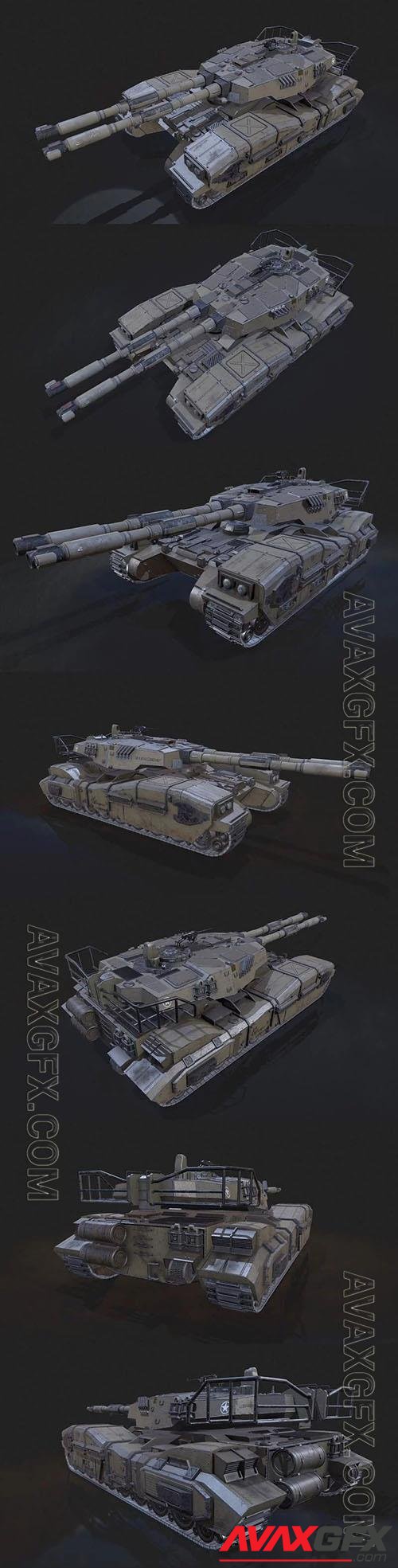 Type 61 tank 3d model