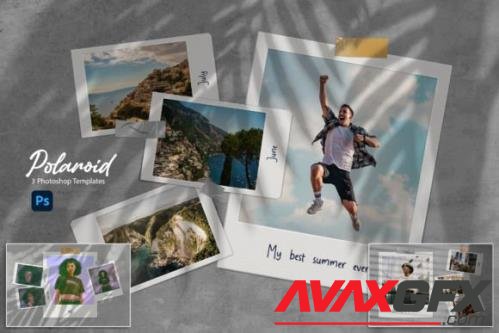 3 Polaroid Photo Templates - 13470471