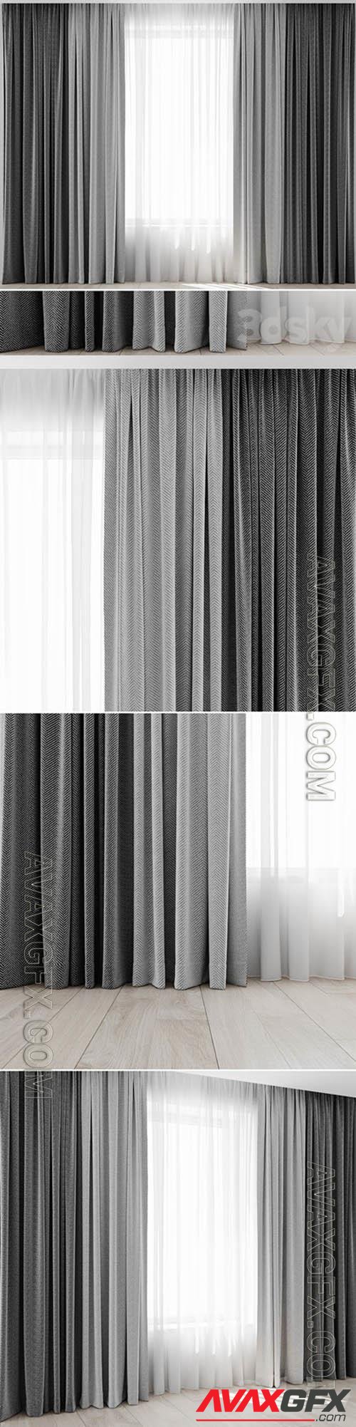 Curtains 011 3d model