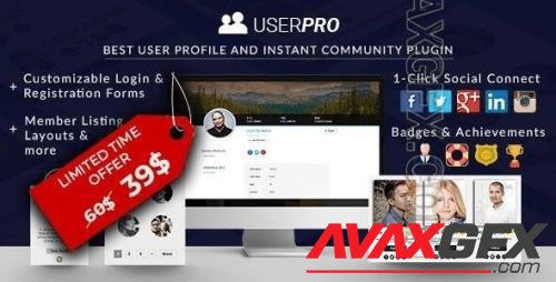 CodeCanyon - UserPro v5.1.0 - Community and User Profile WordPress Plugin - 5958681 - NULLED