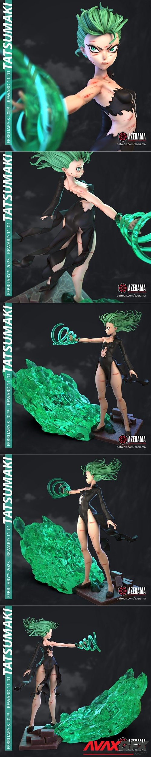 Azerama - Tatsumaki 3D Print
