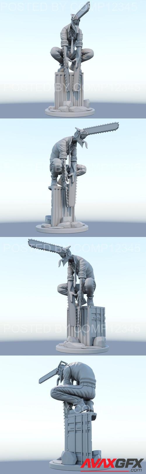 Denji from Chainsawman 3D Print