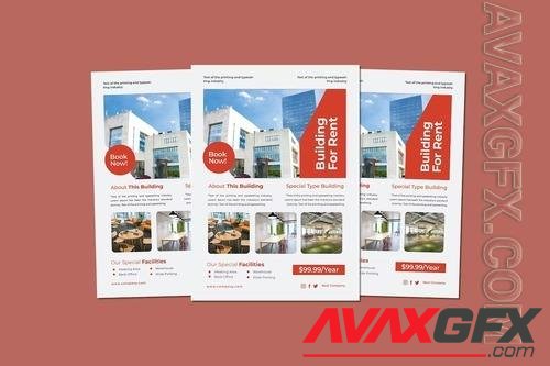 Building For Rent Flyers [PSD]