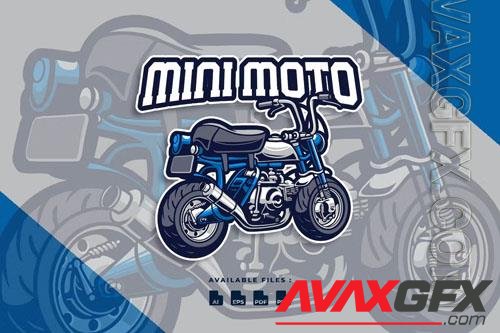 Mini Bike Motorcycle Automotive Logo vol 2 design templates
