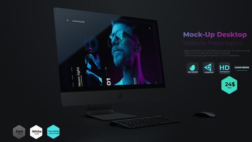 Mock-Up Desktop // Website Presentation 26480140 [Videohive]