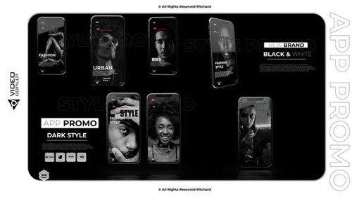 App Promo Dark Style 28526176 [Videohive]