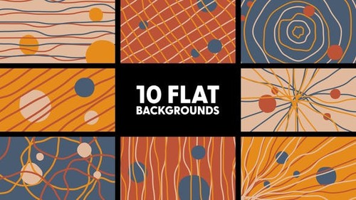 Flat Backgrounds 43824134 [Videohive]