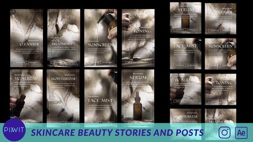Skincare Beauty Stories and Posts 43839955 [Videohive]