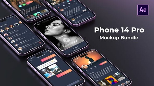 Phone 14 Pro Mockup | App Promo 44117013 [Videohive]