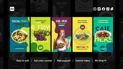 Healthy Food Instagram Reels 44160096 [Videohive]