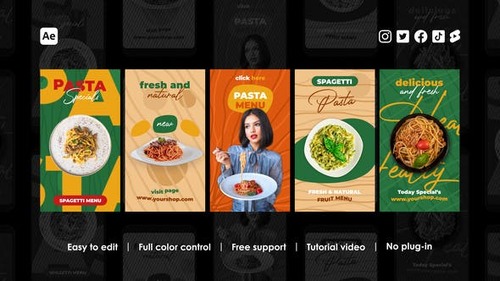 Restaurant Instagram Stories 44160104 [Videohive]