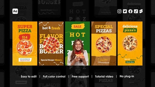 Pizza Instagram Stories 44160116 [Videohive]