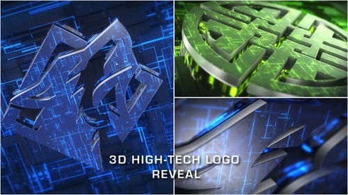 3D High-Tech Logo Reveal 44160370 [Videohive]