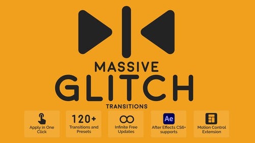 Massive Glitch Transitions 44193410 [Videohive]