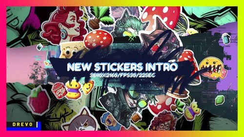 New Stickers Intro 44286076 [Videohive]