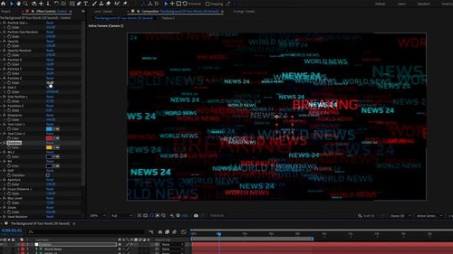 Words Background After Effects 44381834 [Videohive]