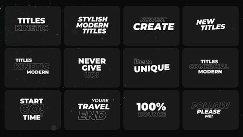 Kinetic Titles 44387972 [Videohive]