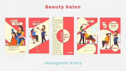 Girls Beauty Salon Instagram Story 44420511 [Videohive]